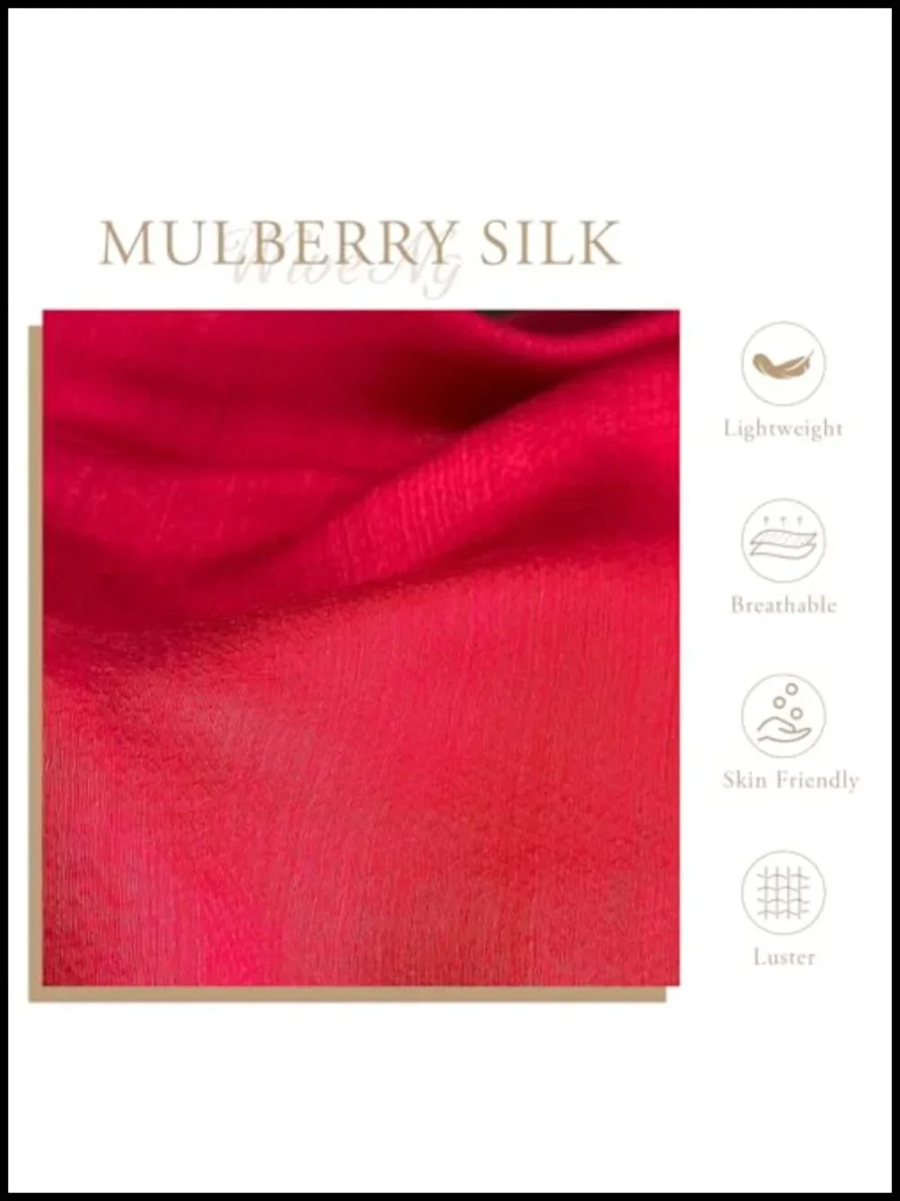 Silk Chiffon Scarf With Lotus Embroidery, Lightweight Shawl Wrap, Floral Pattern